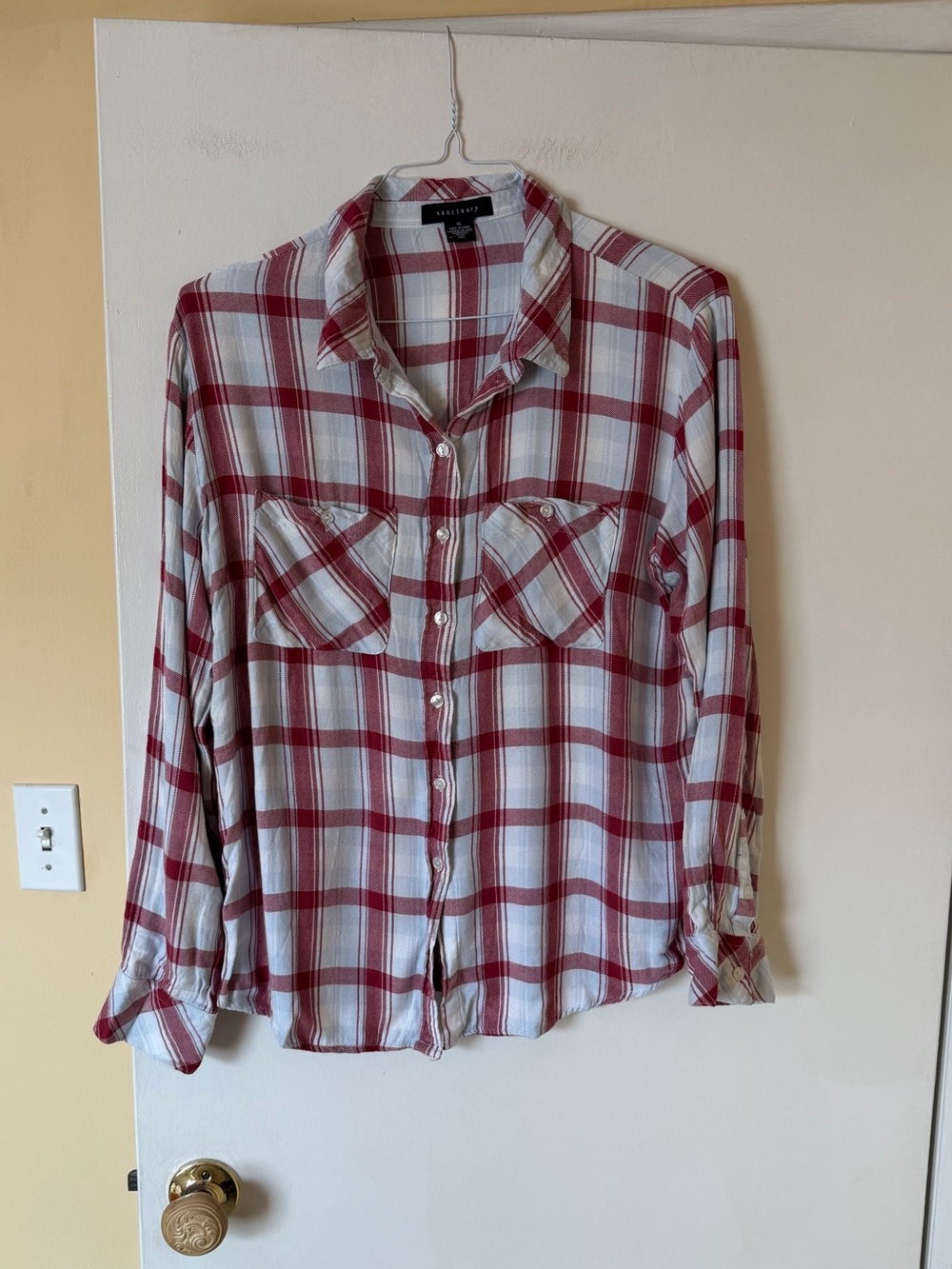 SANCTUARY button down - size XL - EUC - Anthropologie